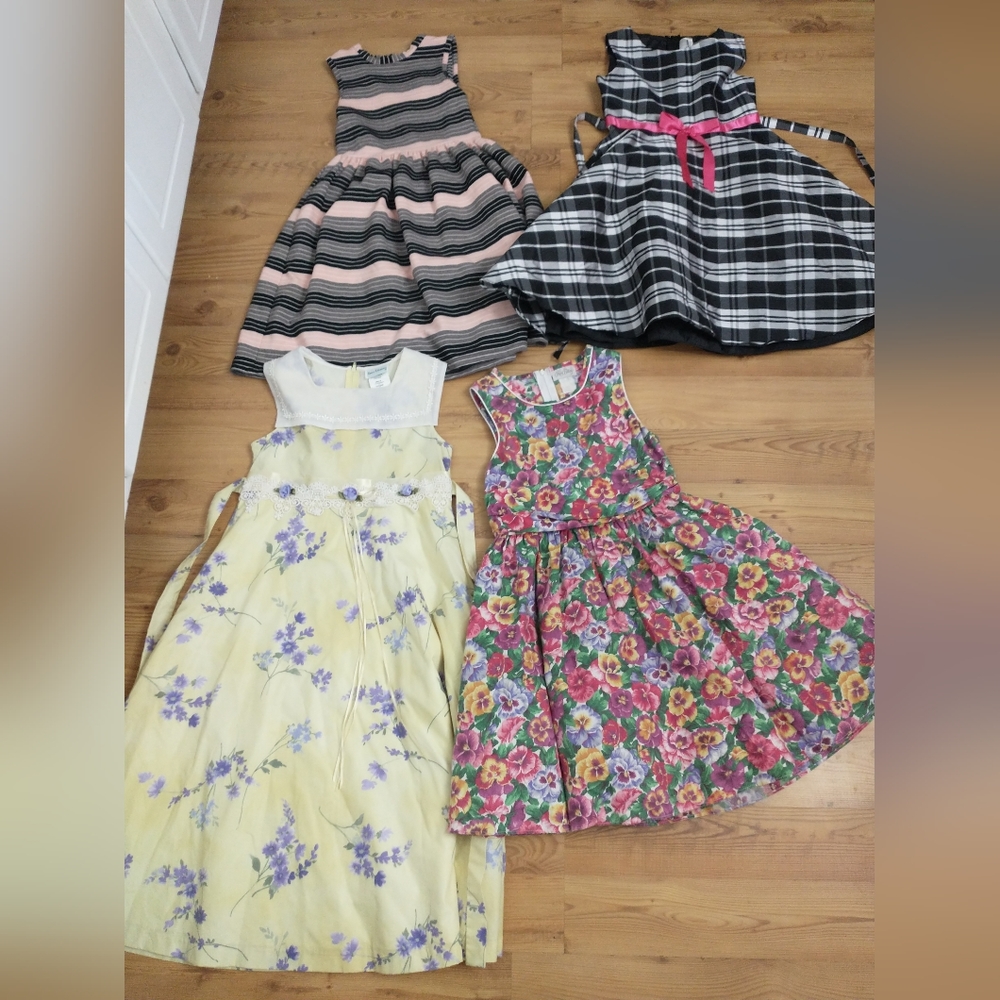 Girls size 8 vintage rare edition dresses